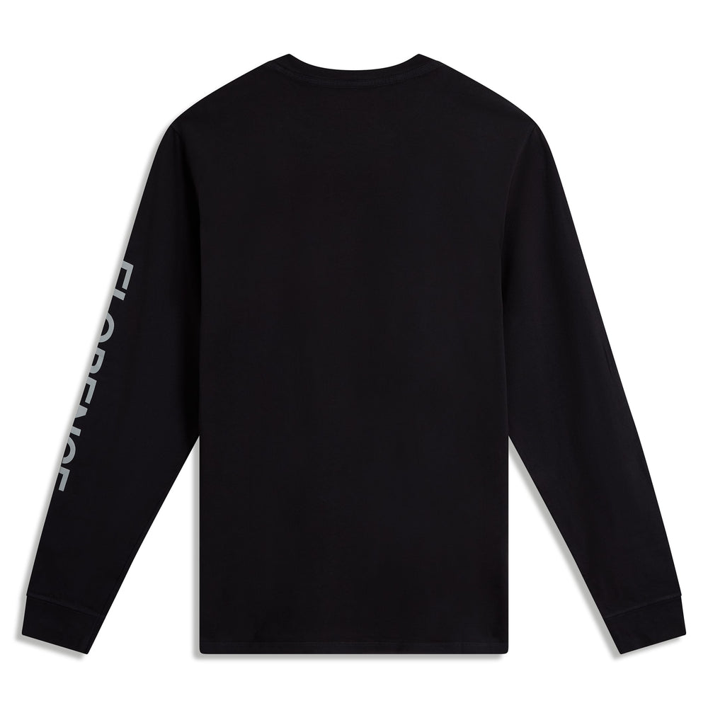 Color:Black-Florence Burgee Long Sleeve T-Shirt -alt