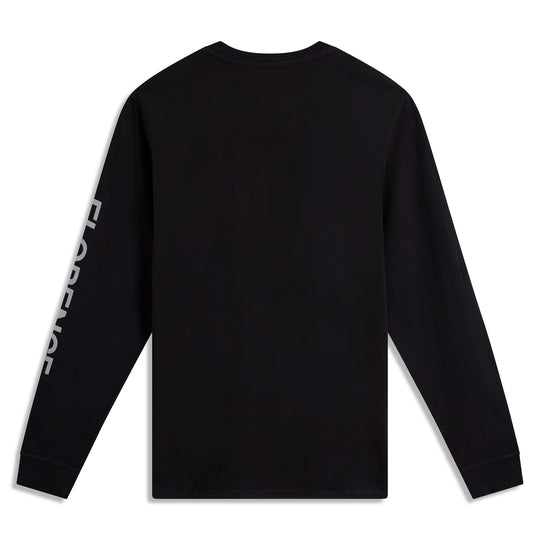 Color:Black-Florence Burgee Long Sleeve T-Shirt -alt