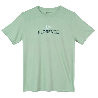 Color:Light Sage-Florence Logo Shirt