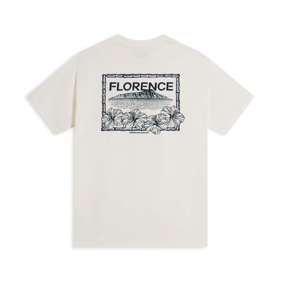 Color:Off White-Florence Matson T-Shirt