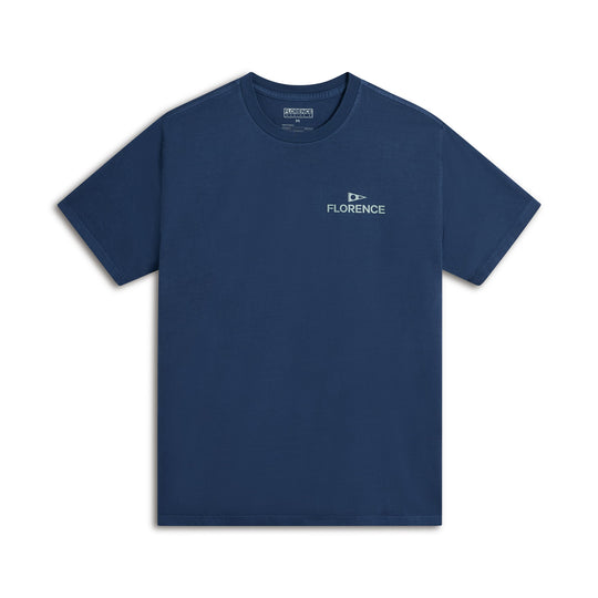 Color:Dark Blue-Florence Crew T-Shirt