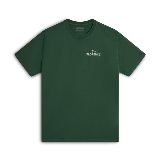 Color:Paka Green-Florence Crew T-Shirt 