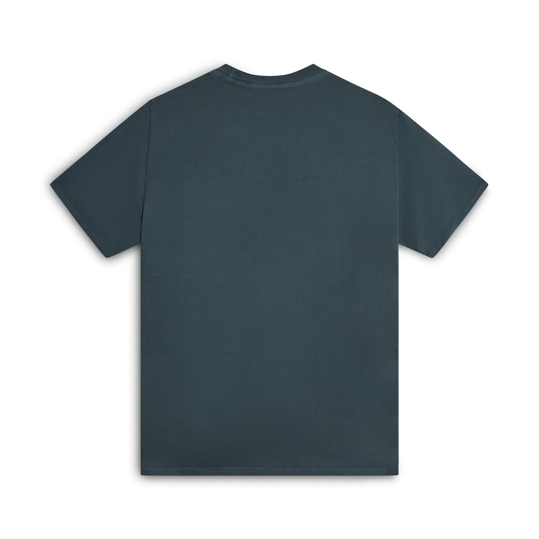 Color:Sea Blue-Florence Crew T-Shirt -alt