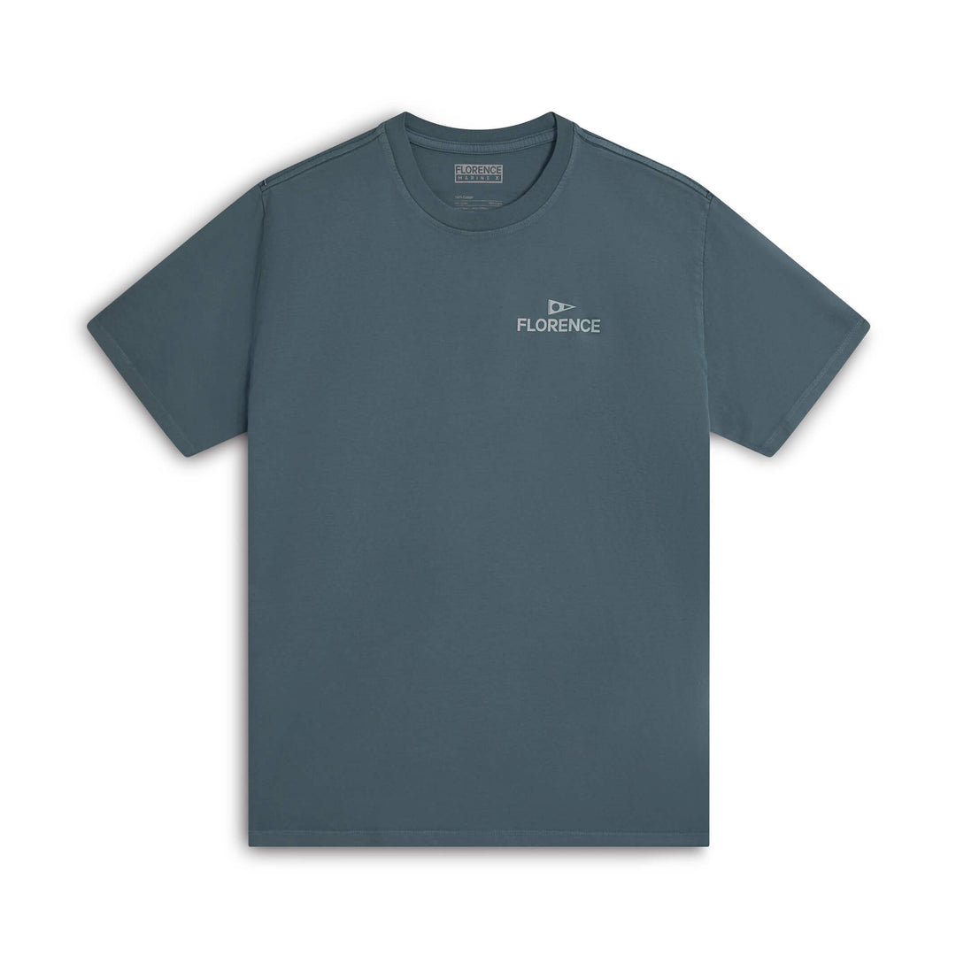 Color:Storm-Florence Crew T-Shirt 