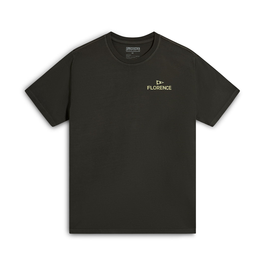 Color:Thyme-Florence Crew T-Shirt 