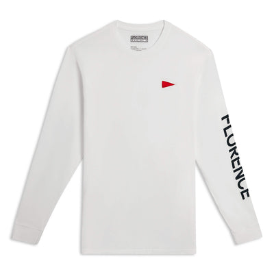 Color:Off White-Florence Burgee Long Sleeve T-Shirt