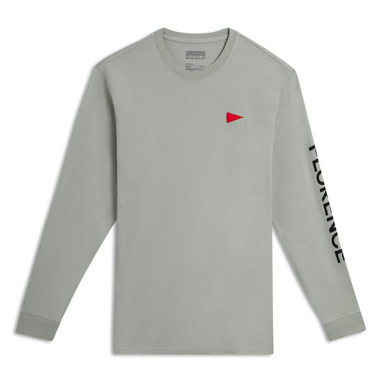 Color:Willow-Florence Burgee Long Sleeve T-Shirt 