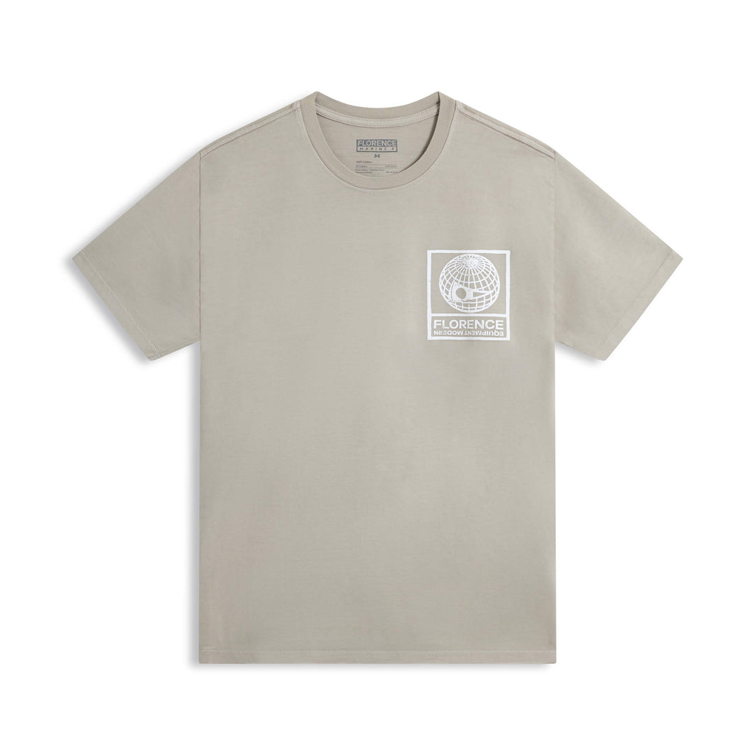 Color:Willow-Stamp T-Shirt
