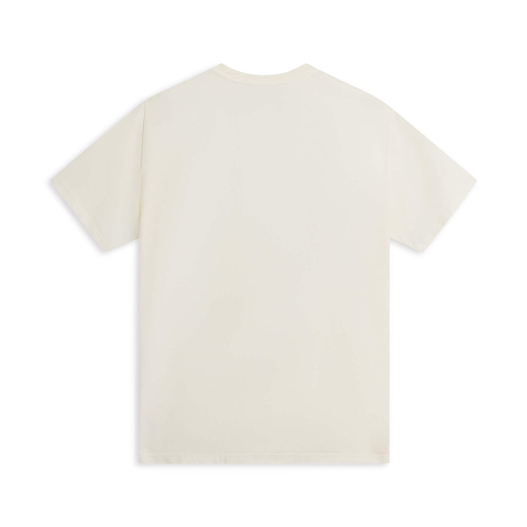 Color:Off White-Distortion T-Shirt -alt