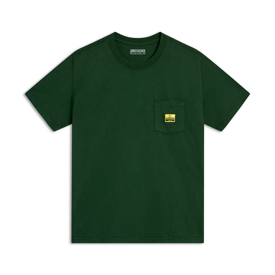 Color:Paka Green-Florence Coral Pocket T-Shirt -alt