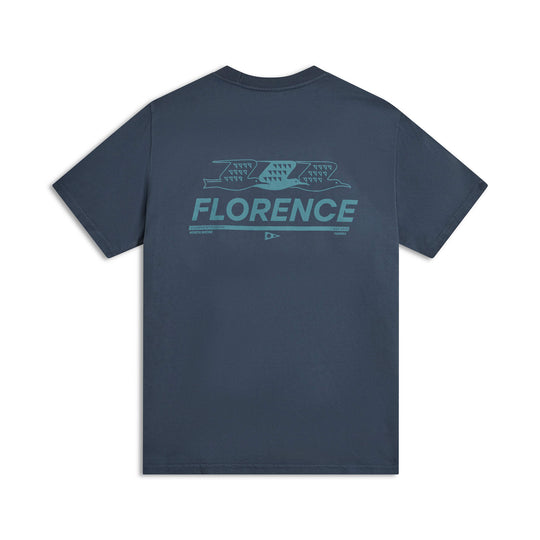 Color:Storm-Florence Flock T-Shirt -alt