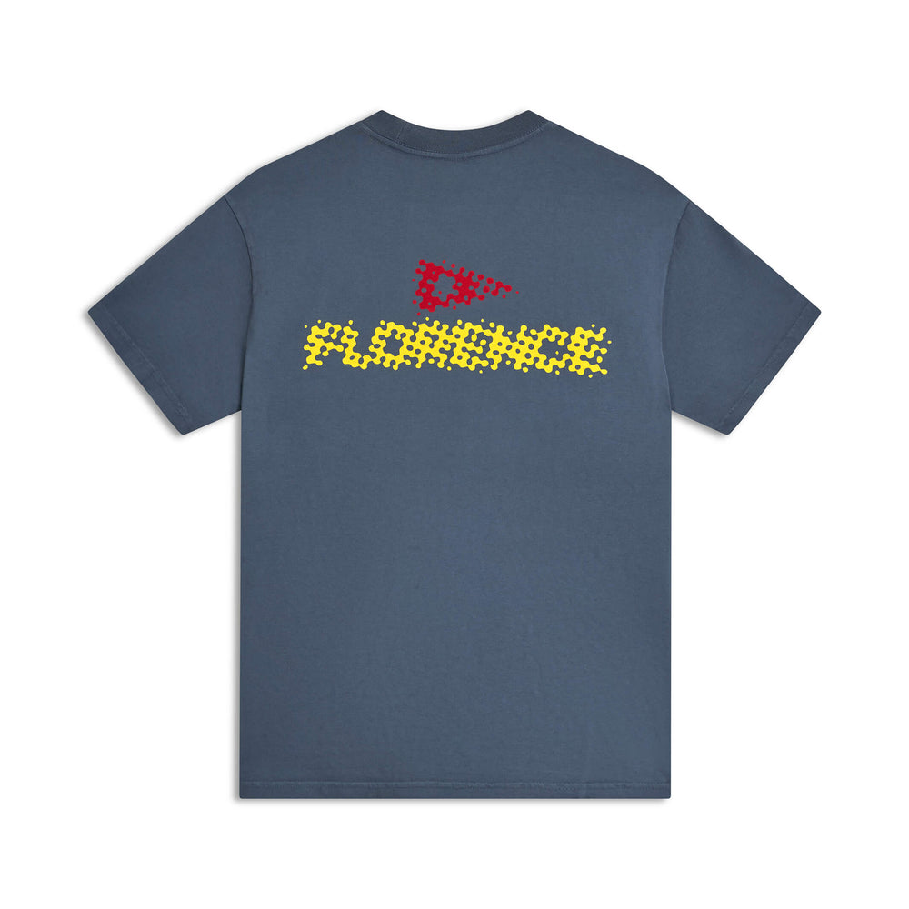 Color:Storm-Florence Logo Halftone T-Shirt -alt