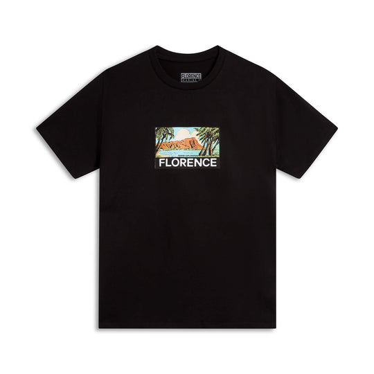 Color:Black-Florence Postcard T-Shirt