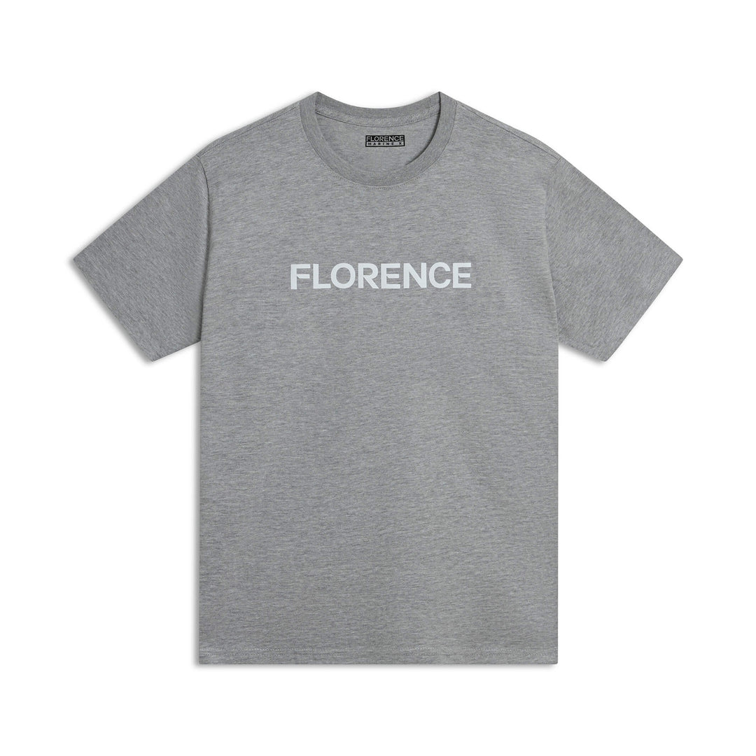Color:Heather Grey-Florence Short Sleeve T-Shirt