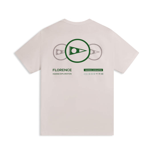Color:Off White-Florence Brand T-Shirt -alt