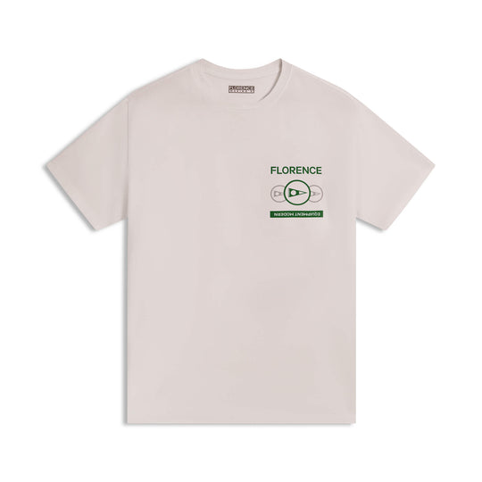Color:Off White-Florence Brand T-Shirt
