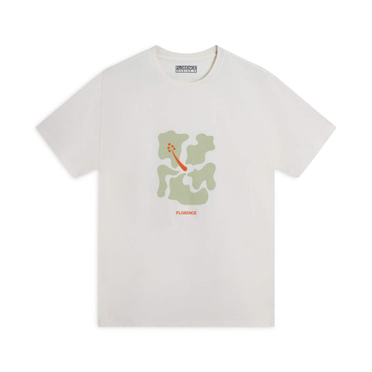 Color:Off White-Florence Deconstructed T-Shirt