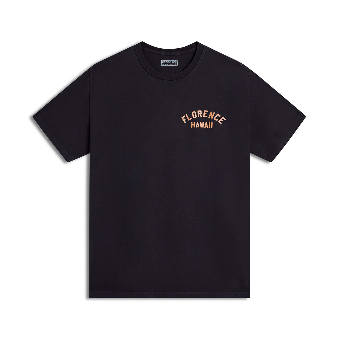 Color:Black-Florence Hawaii T-Shirt