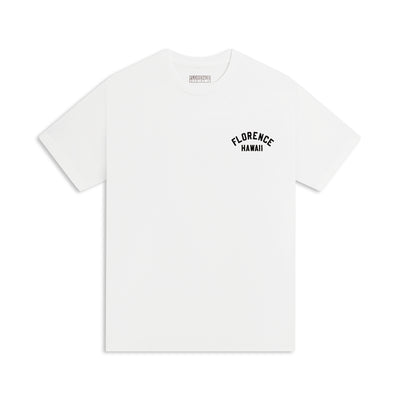 Color:Off White-Florence Hawaii T-Shirt