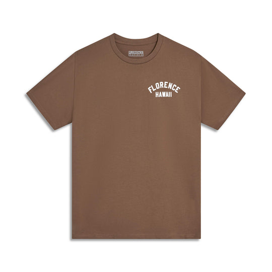Color:Pumice-Florence Hawaii T-Shirt