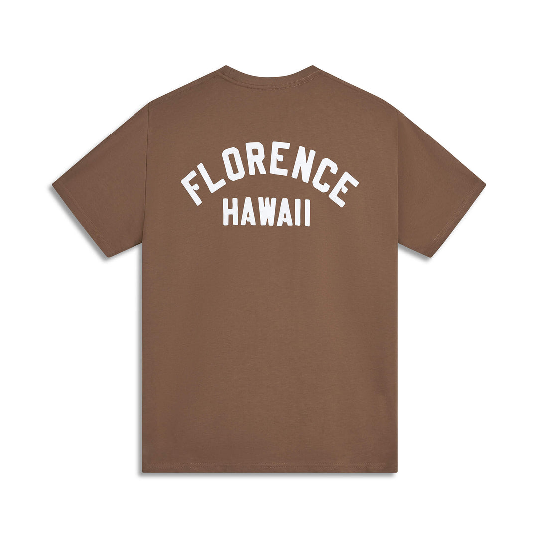 Color:Pumice-Florence Hawaii T-Shirt -alt