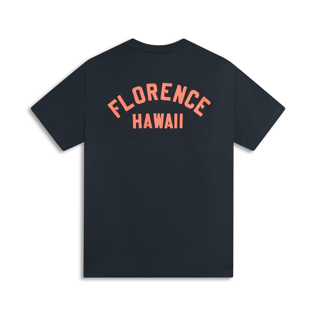Color:Stone-Florence Hawaii T-Shirt -alt