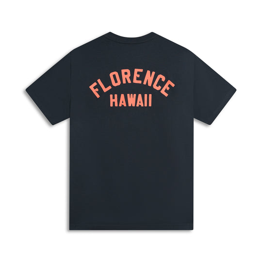 Color:Stone-Florence Hawaii T-Shirt -alt