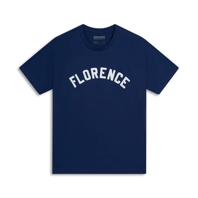 Color:Cobalt Blue-Florence Arc T-Shirt