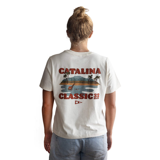 Color:Natural-Florence Women's Catalina Classic T-Shirt