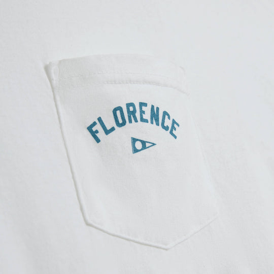 Color:White-Vela Pocket T-Shirt