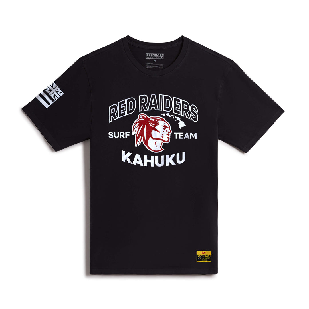 Color:Black-Kahuku Red Raiders T-Shirt