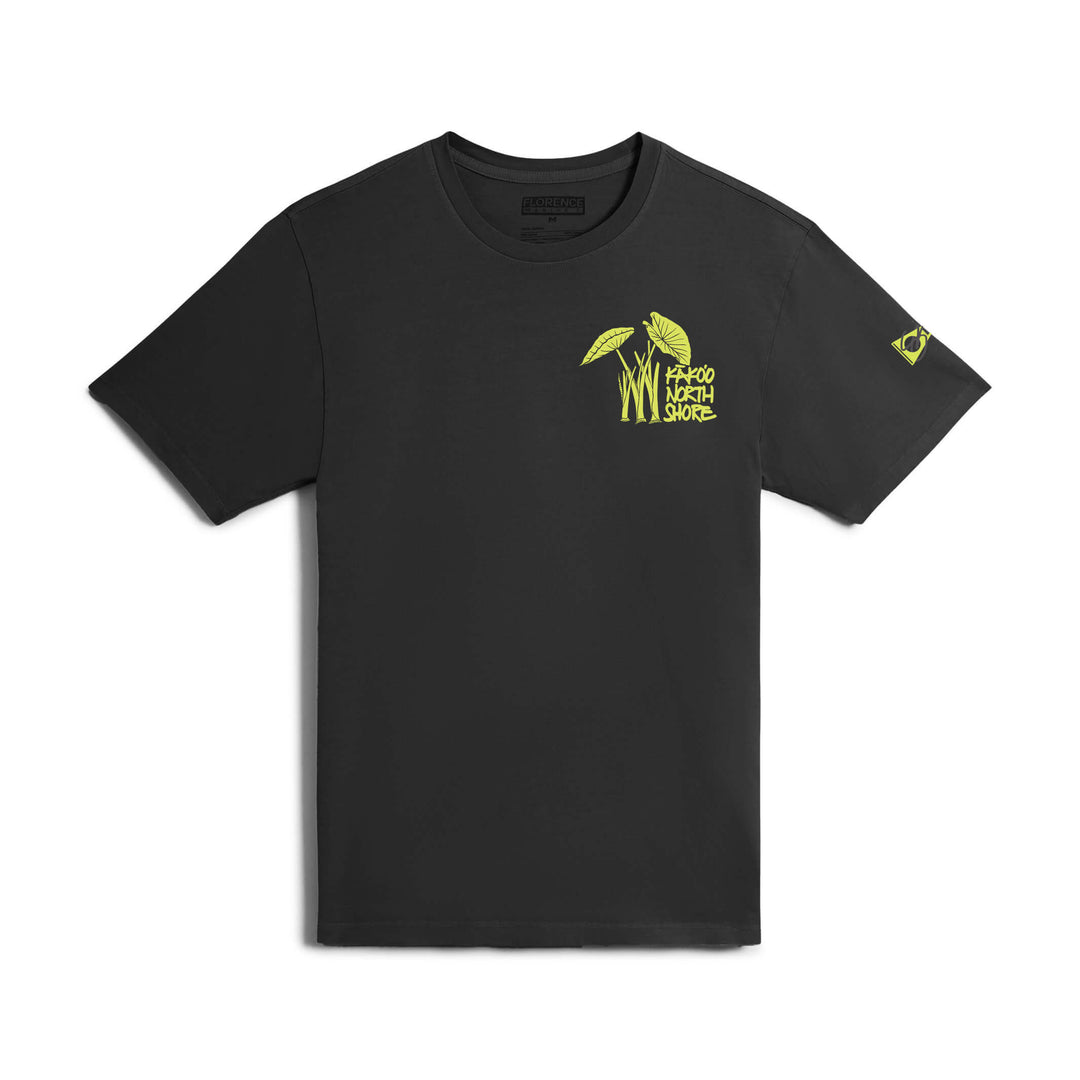 Color:Charcoal-Florence Kāko'o North Shore Relief T-Shirt