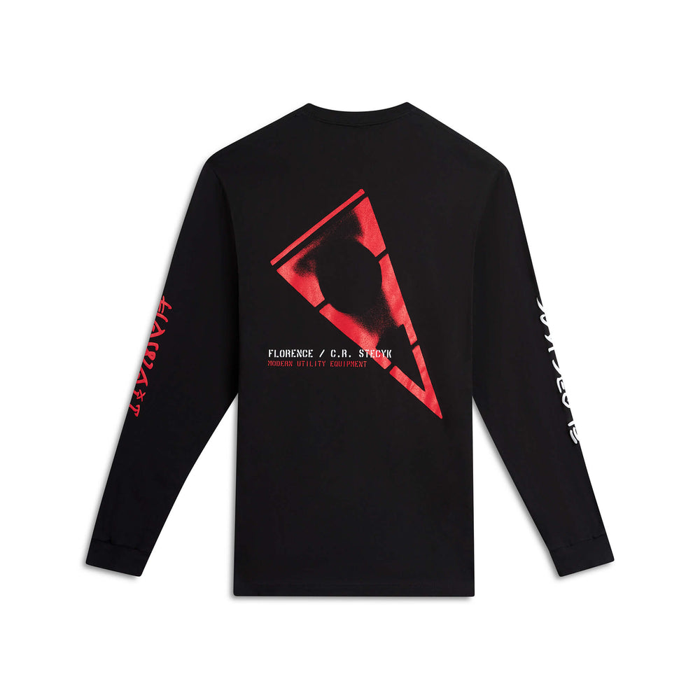 Color:Black-Florence C.R. Stecyk Long Sleeve T-Shirt -alt