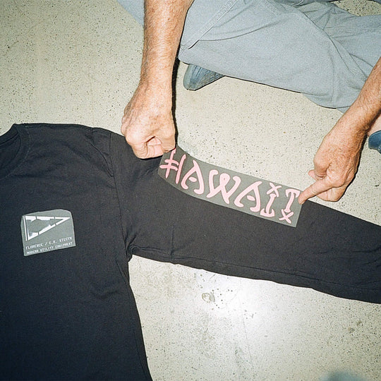 Color:Black-Florence C.R. Stecyk Long Sleeve T-Shirt
