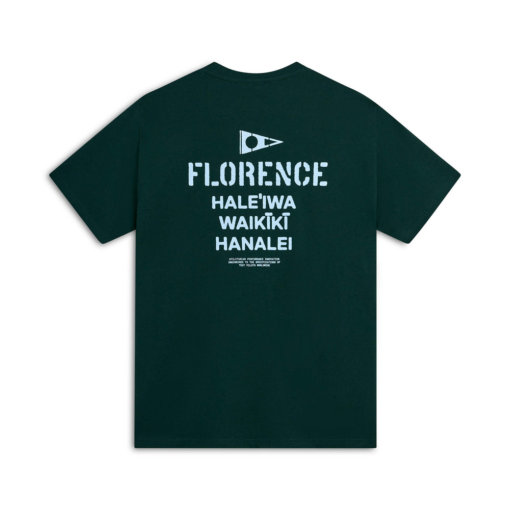 Color:Paka Green-Florence Boar T-Shirt -alt