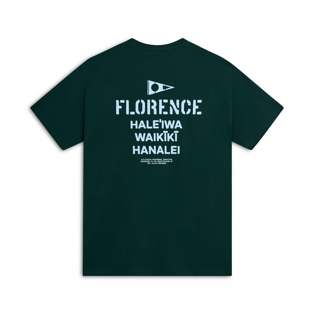 Color:Paka Green-Florence Boar T-Shirt -alt