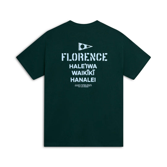 Color:Paka Green-Florence Boar T-Shirt -alt