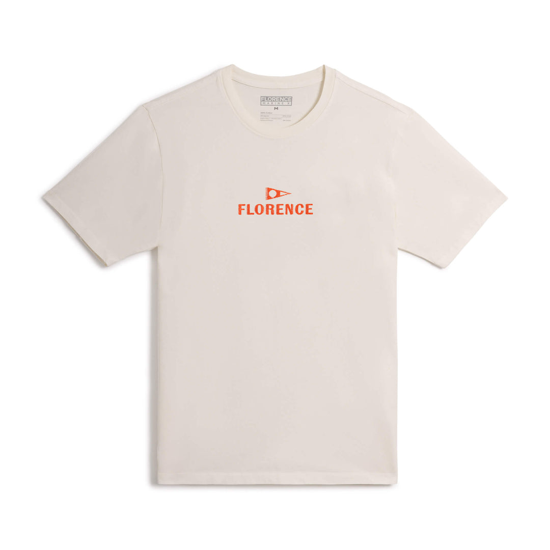 Color:Off White-Florence Island Hopper T-Shirt -alt