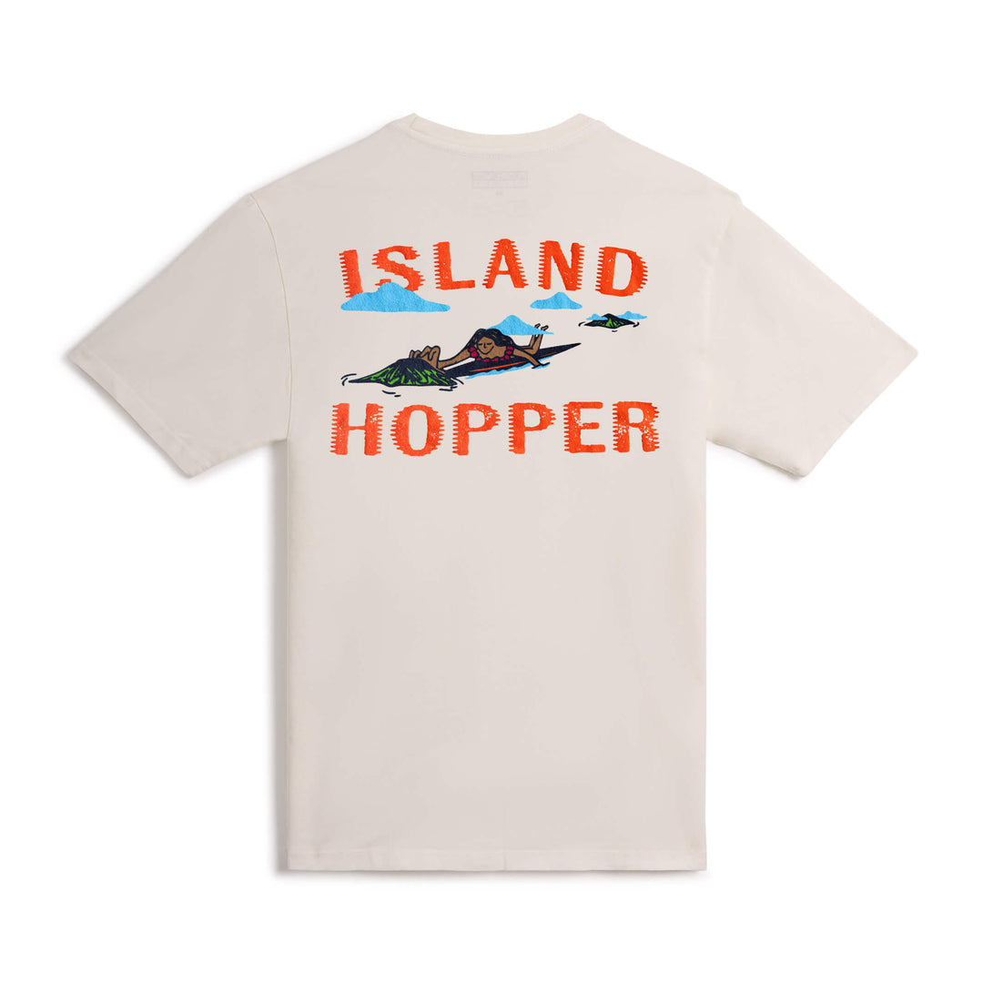 Color:Off White-Florence Island Hopper T-Shirt
