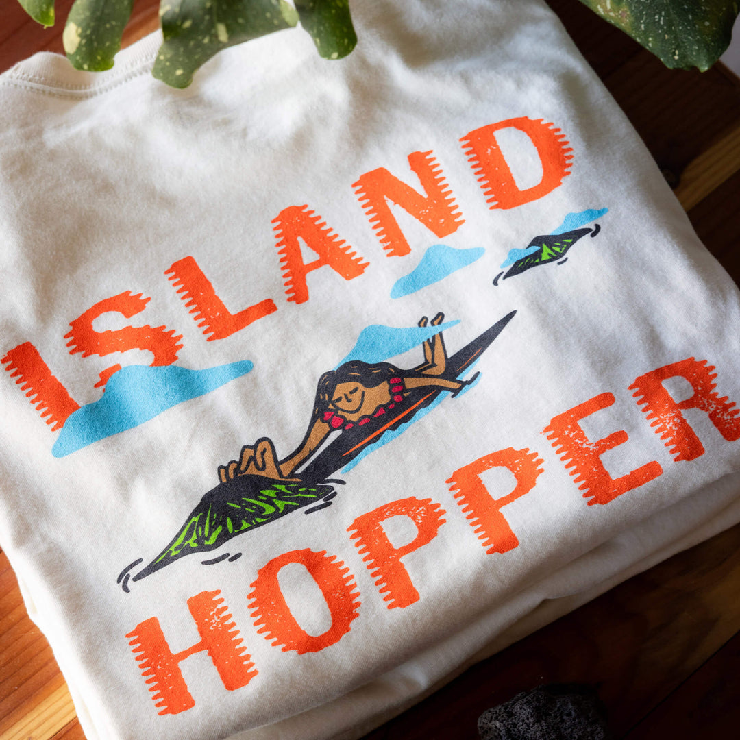 Color:Off White-Florence Island Hopper T-Shirt