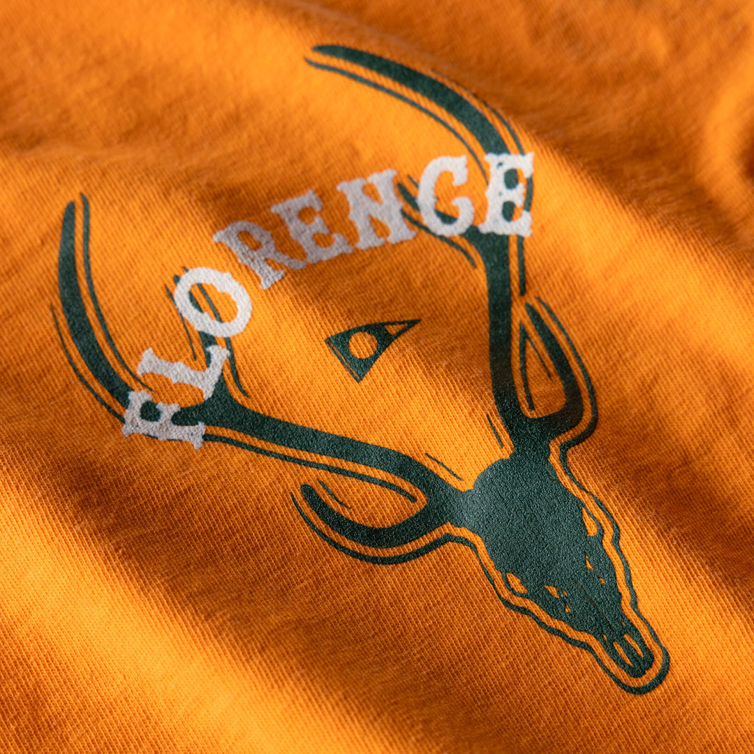 Color:Flame-Florence Molokai Axis Deer T-Shirt