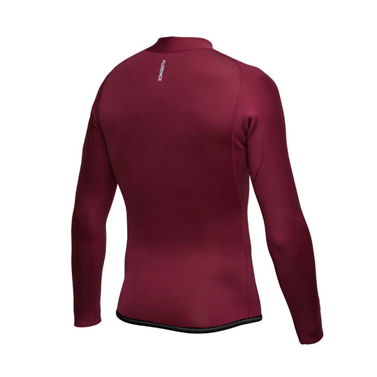 Color:Maroon-Florence 1.5mm Wetsuit Jacket
