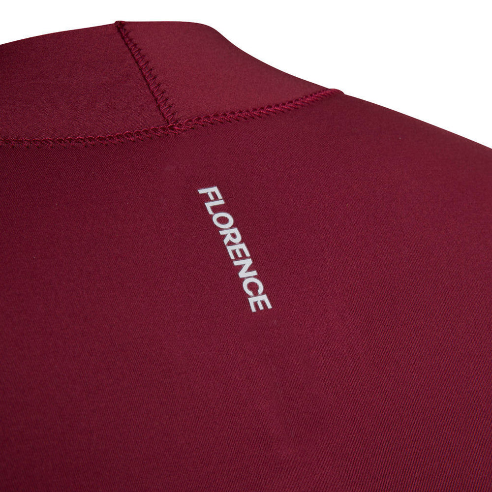 Color:Maroon-Florence  Wetsuit Jacket-alt