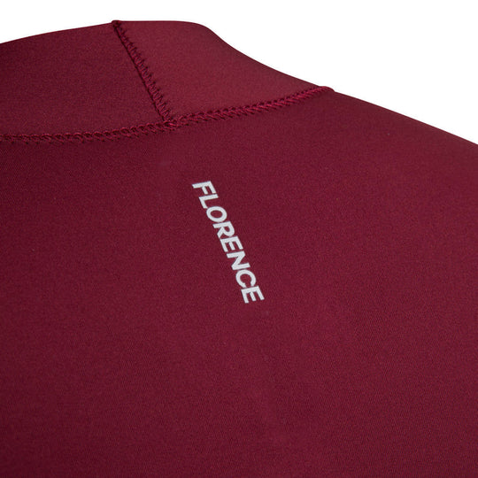 Color:Maroon-Florence  Wetsuit Jacket-alt