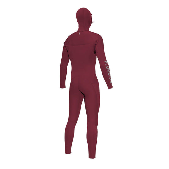 Color:Maroon-Florence Wetsuit-alt