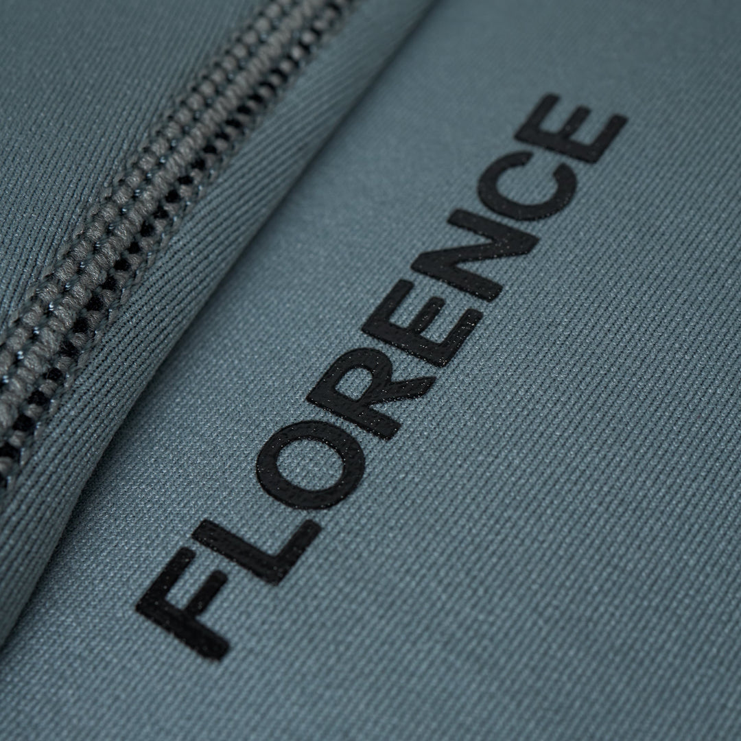 Color:Light Sea Blue-1.5MM FlatLock Wetsuit Jacket