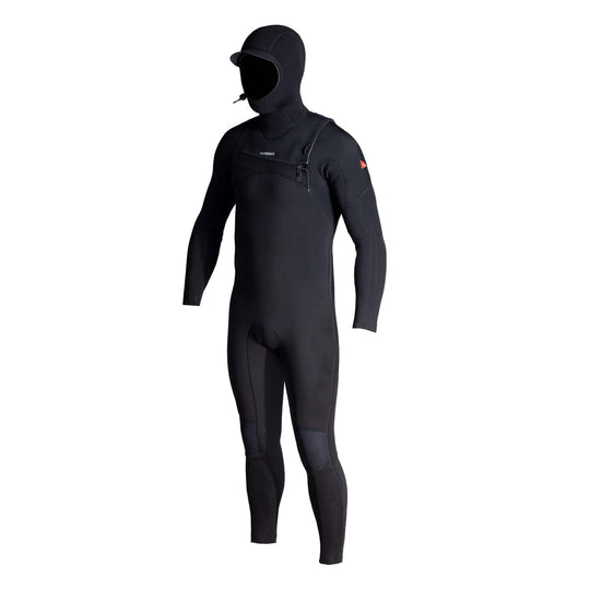 Color:Black-Florence 4/3MM Standard Issue Chest-Zip Fullsuit