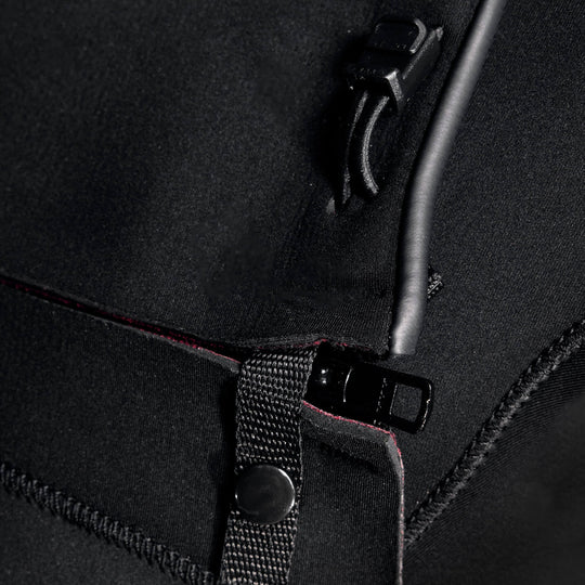 Color:Black-Florence 4/3MM Standard Issue Chest-Zip Fullsuit