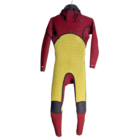 Color:Black-Florence 4/3MM Standard Issue Chest-Zip Fullsuit