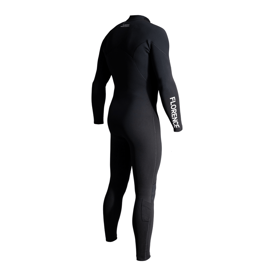Color:Black-Florence 3/2MM Standard Issue Zipperless Fullsuit -alt